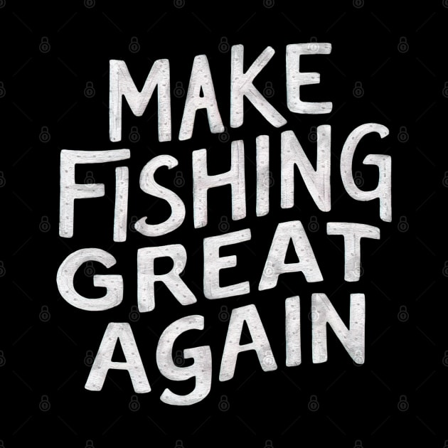 Make fishing great again by Evgmerk