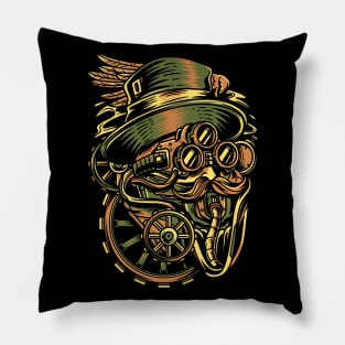 Steampunk Wizard Pillow