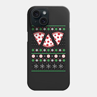 Ugly Christmas Pizza Phone Case