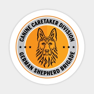 German Shepherd Brigade Magnet