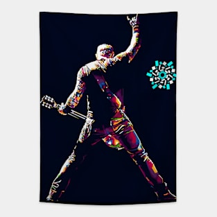 James Hetfield wpap pop art Tapestry