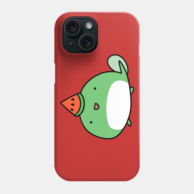 Watermelon Tadpole Phone Case by saradaboru