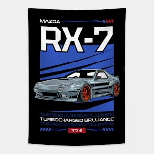 RX7 1989 Car Tapestry