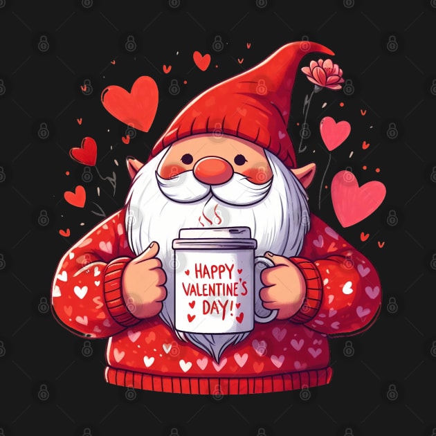 Valentine Gnomes Valentines Day 2024 by BukovskyART