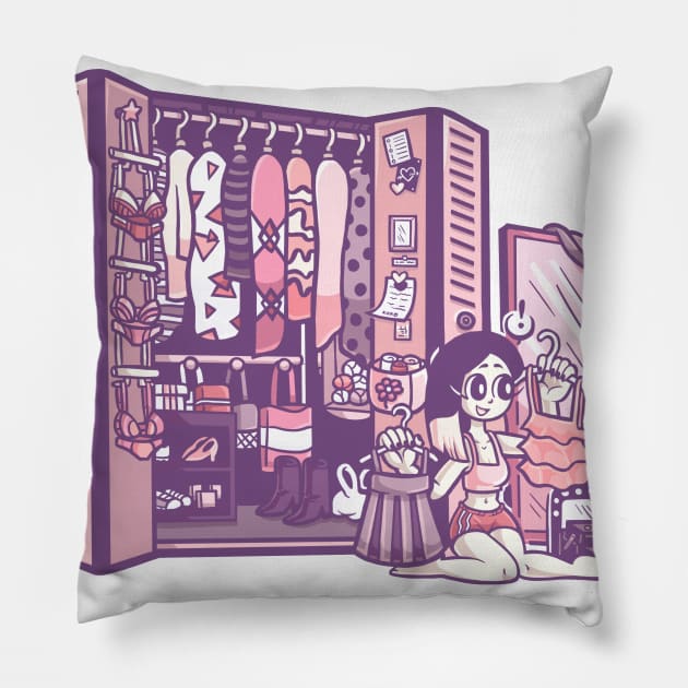 Wardrobe Wonder Pillow by bonnieventure