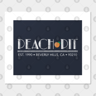 Peach Pit Posters And Art Prints Teepublic