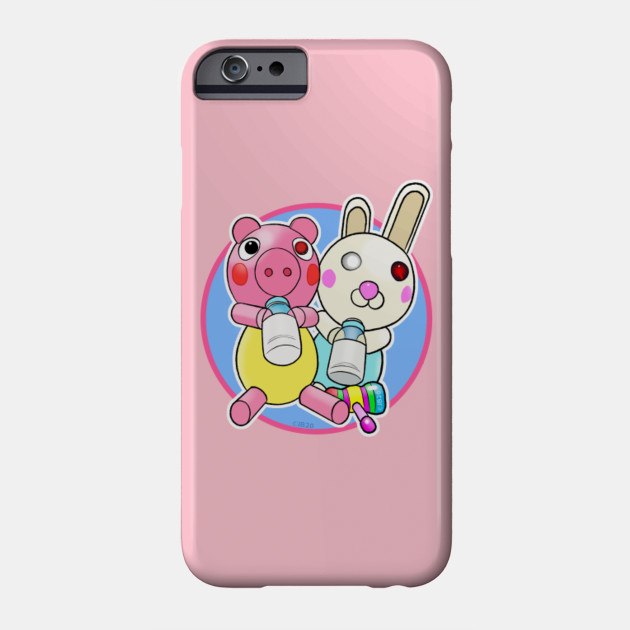 Baby Piggy Roblox Phone Case Teepublic - roblox piggy kissing