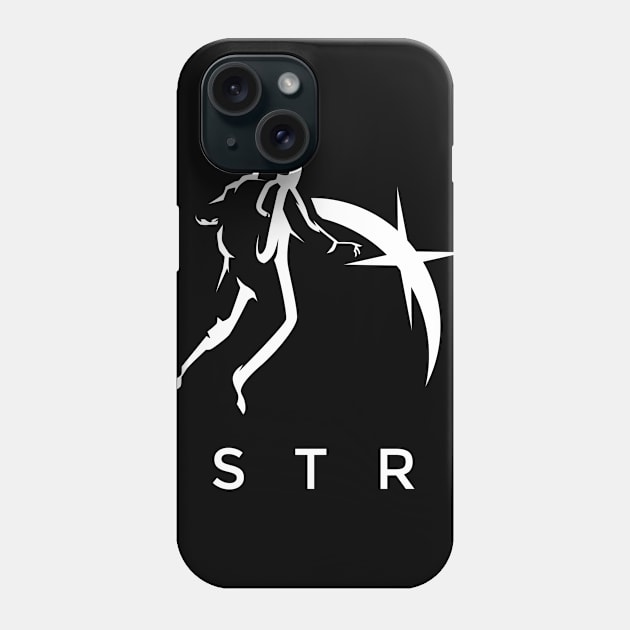 simple astronaut design Phone Case by Aksa Inov