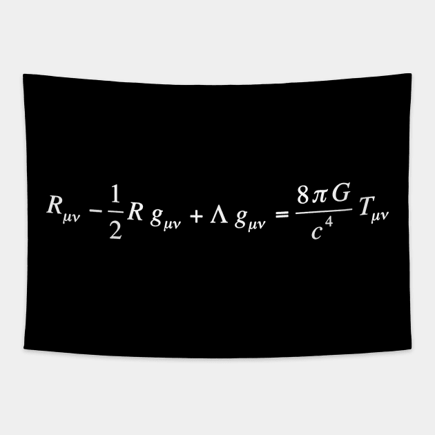 Einstein field equation of general relativity, physics and science Tapestry by NoetherSym