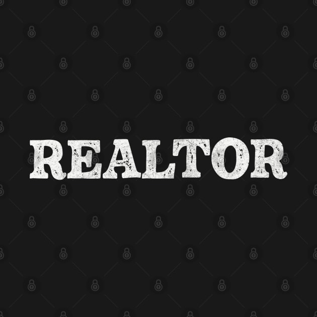 Realtor / House Broker Typography Design by DankFutura