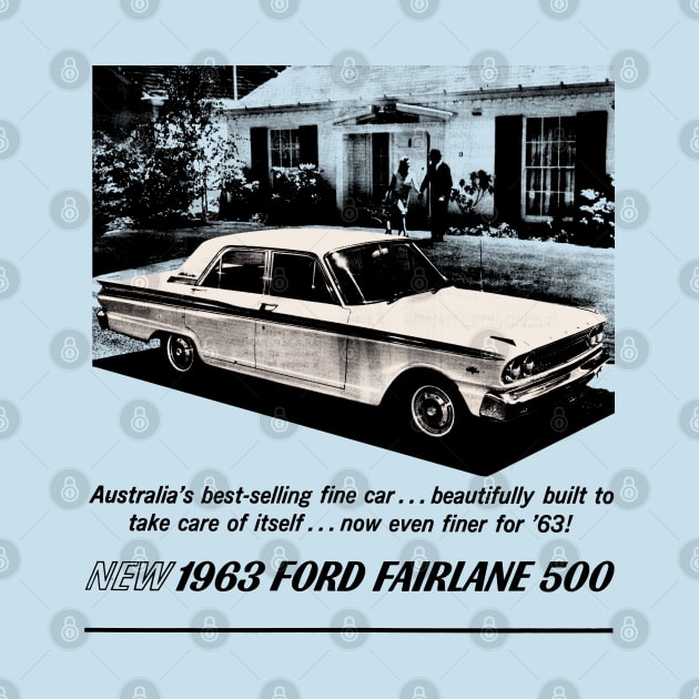 63 FORD FAIRLANE - advert by Throwback Motors