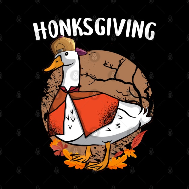 Honksgiving Goose Meme Thanksgiving Costume Pilgrim Hat by Rebrand