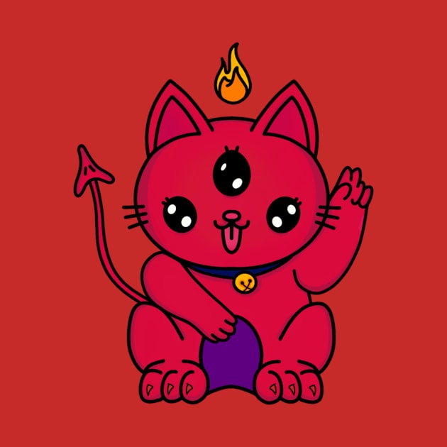 Satan kitty by SvirikMari