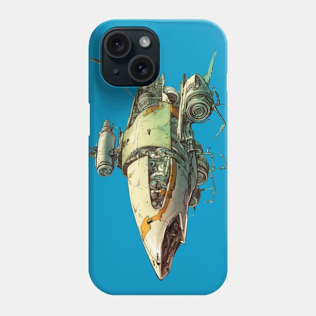 Cyber Shark Phone Case by DavidLoblaw