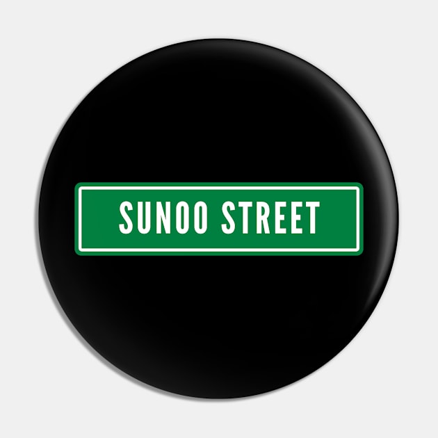 Sunoo Street Sign ENHYPEN Pin by wennstore