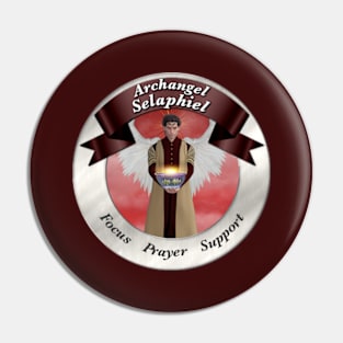 Archangel Selaphiel Pin