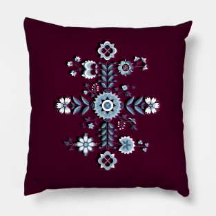 Swedish floral Pillow