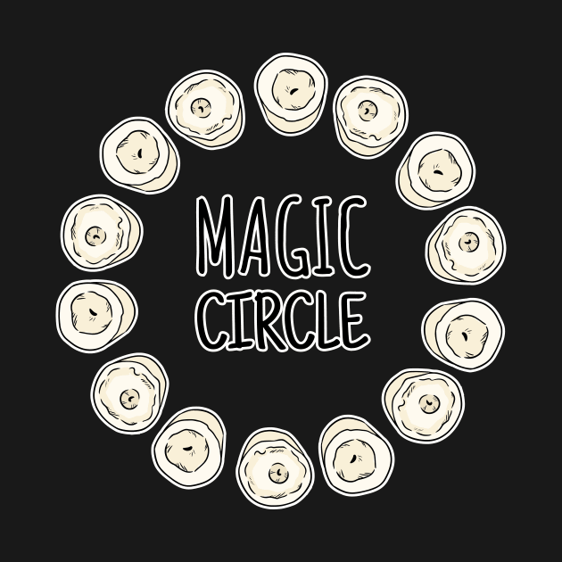 Magic Circle Candles by oixxoart