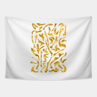 Harmony in Gold Tapestry