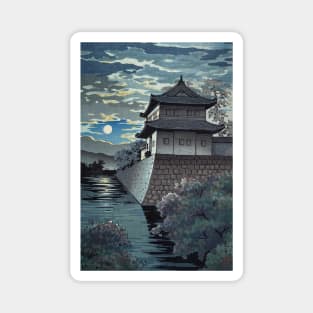 Nijo Castle at Kyoto by Tsuchiya Koitsu Magnet