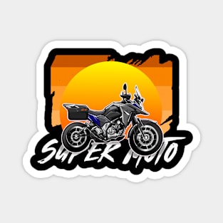 adventure motorbike Magnet