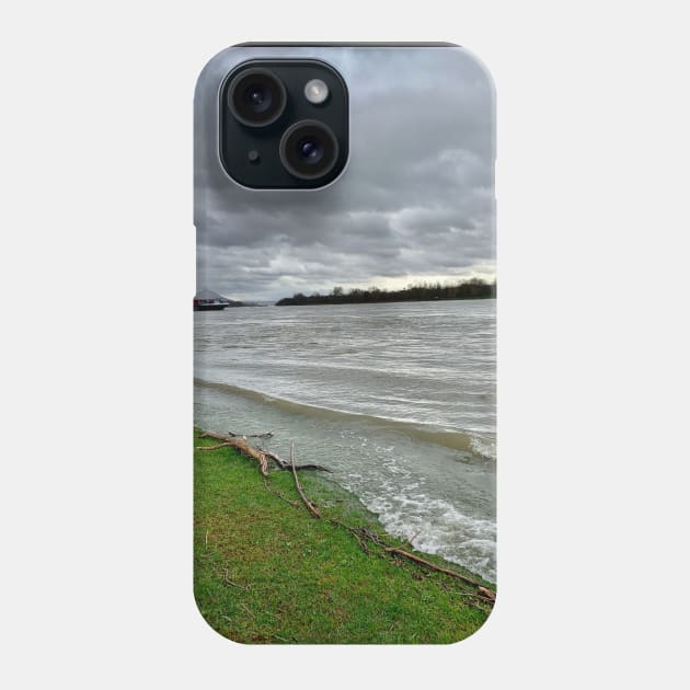 Rhine River - Taken in Bonn Cologne Phone Case by isstgeschichte