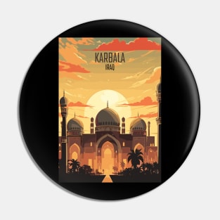 Karbala, Iraq Travel Print Wall Art, Home Décor, Gift Art Pin