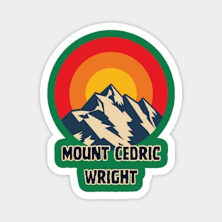 Mount Cedric Wright Magnet