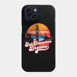 Golden Gate Bridge San Francisco Dreams Design Phone Case