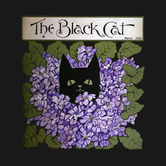 Disover The Black Cat 1898 - Black Cat - T-Shirt