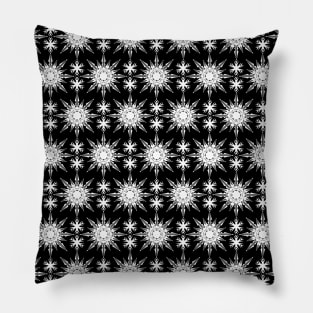 Snowflake Lace Pillow