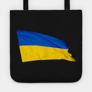 Waving flag of Ukraine Tote