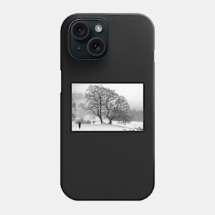 A Walk in the Snow Phone Case