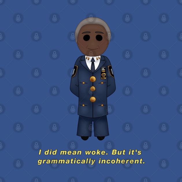 Captain Holt Quote Chibi by Celestabellearts