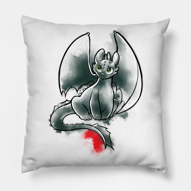 night fury pillow