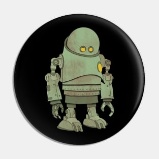 Sad Robot Pin