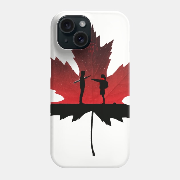 Goblin Maple Leaf Phone Case by mattskilton