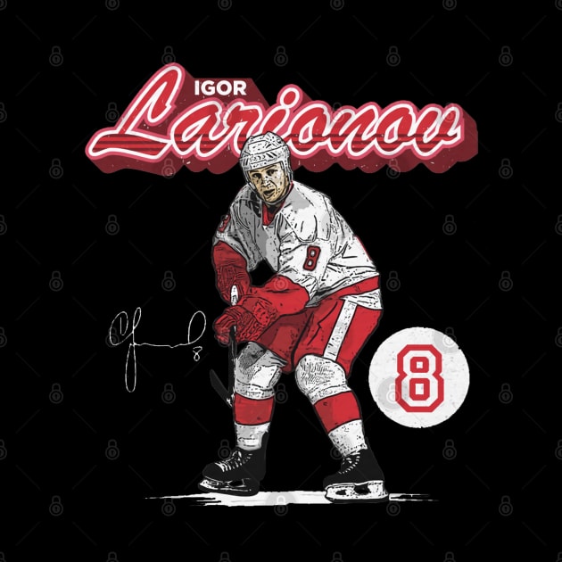 Igor Larionov Detroit Retro Script by lavonneroberson