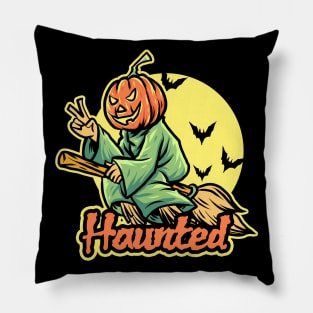 haunted witch Pillow