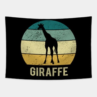 Giraffe At Sunset A Gift For Giraffes Lovers Tapestry