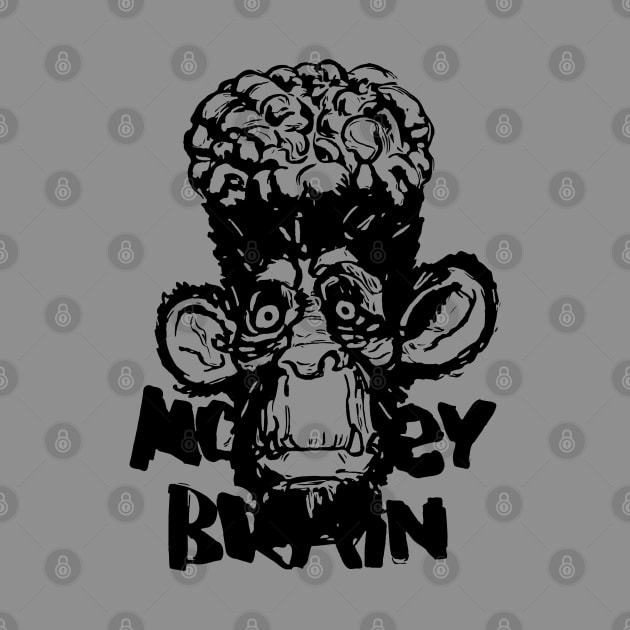 Monkey Brains INK l by GodsBurden