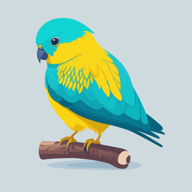 Cute Budgie by SpriteGuy95