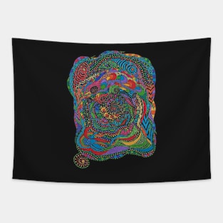 Contemporary Celtic Swirls Tapestry