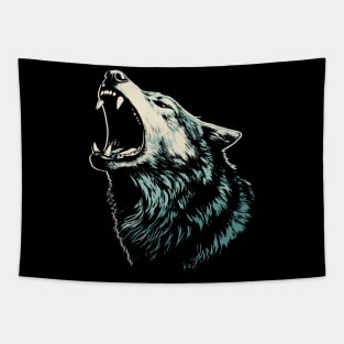 Wolf Head Tapestry