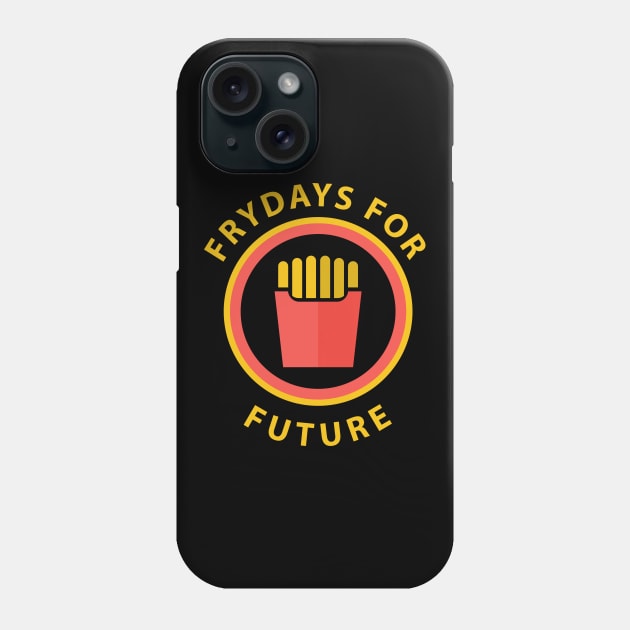 Frydays For Future | Sweet Potato Fries | French Fry Phone Case by sheepmerch