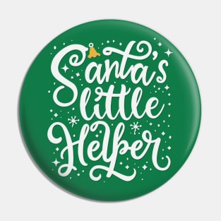 Santa's Little Helper Pin