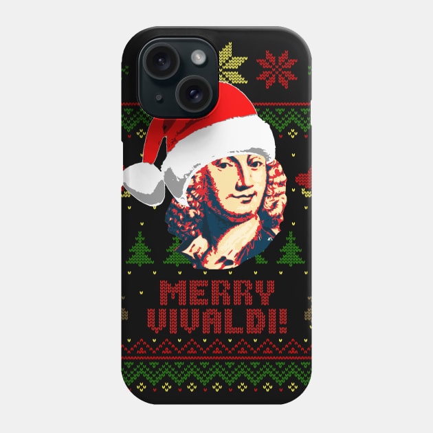 Antonio Vivaldi Merry Vivaldi Phone Case by Nerd_art