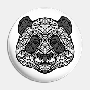 Geometric Panda Pin