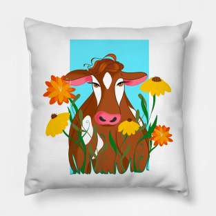 Brown-eyed Susan Pillow