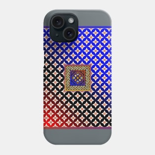 Reims cathedral mosaic Phone Case